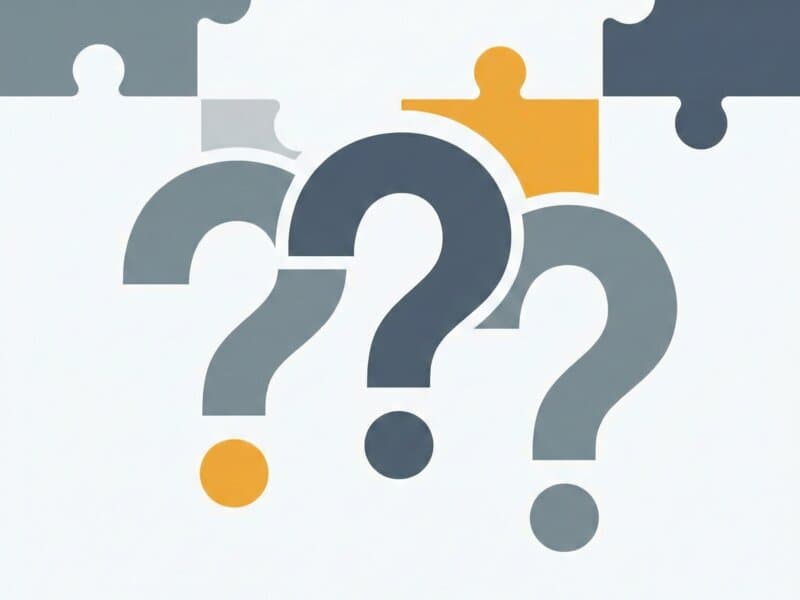 Visual representation of current state uncertainty